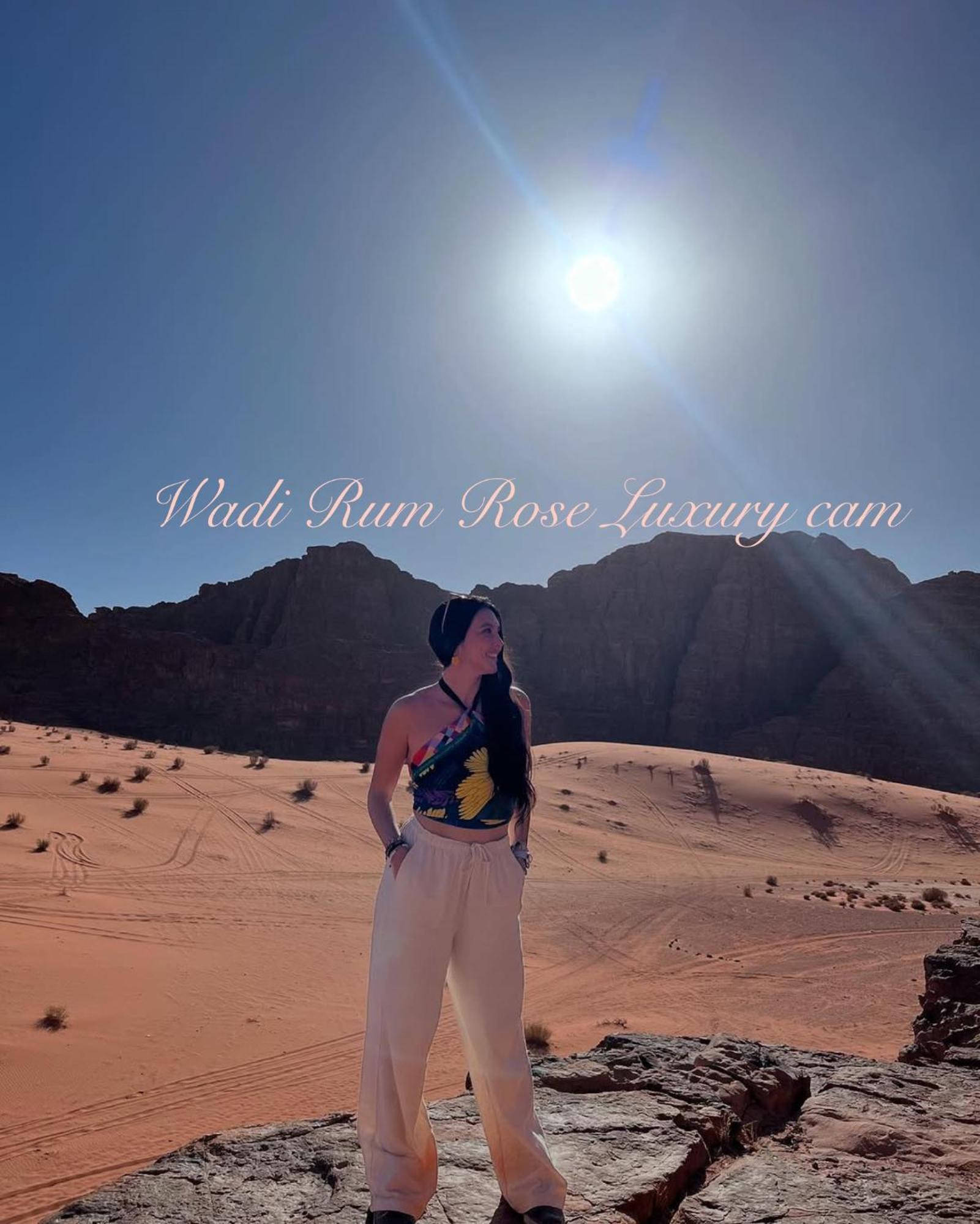 Wadi Rum Rose Luxury Camp Luaran gambar