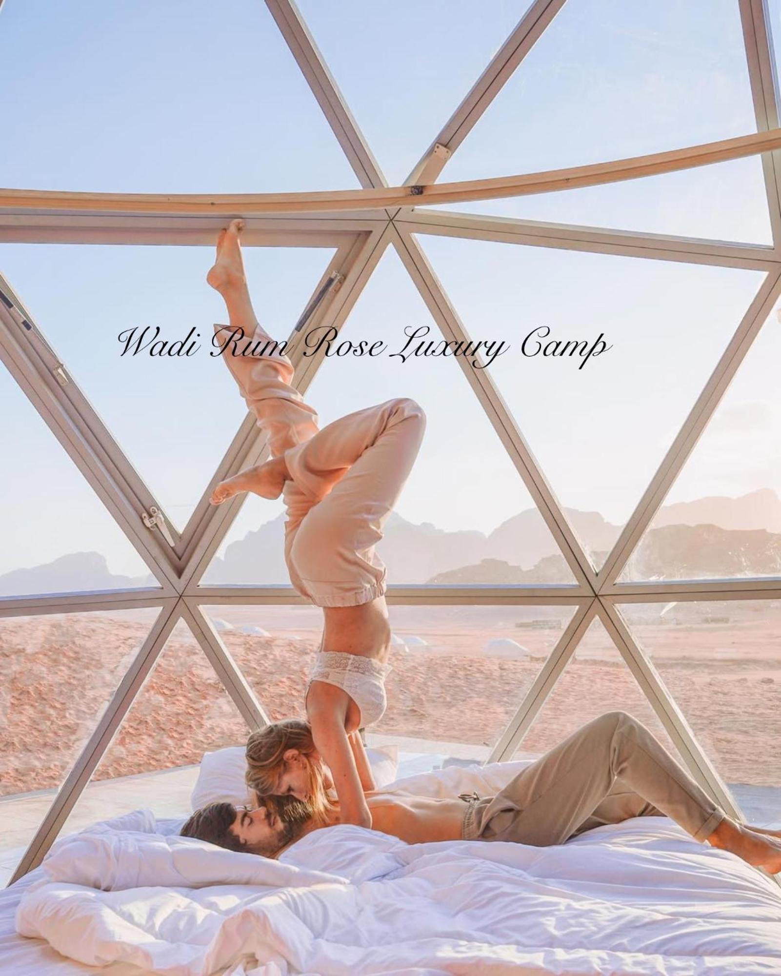Wadi Rum Rose Luxury Camp Luaran gambar