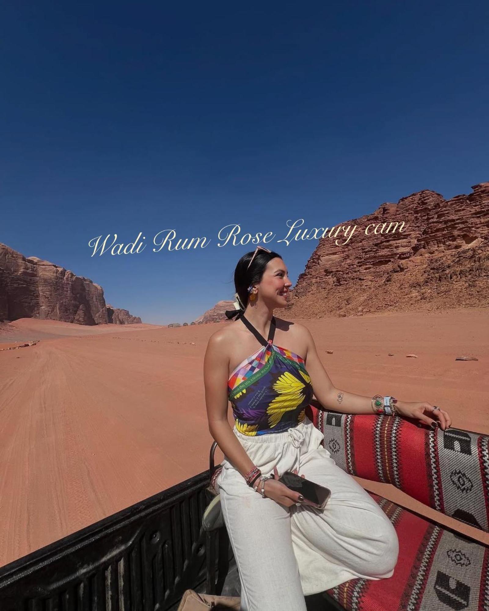 Wadi Rum Rose Luxury Camp Luaran gambar