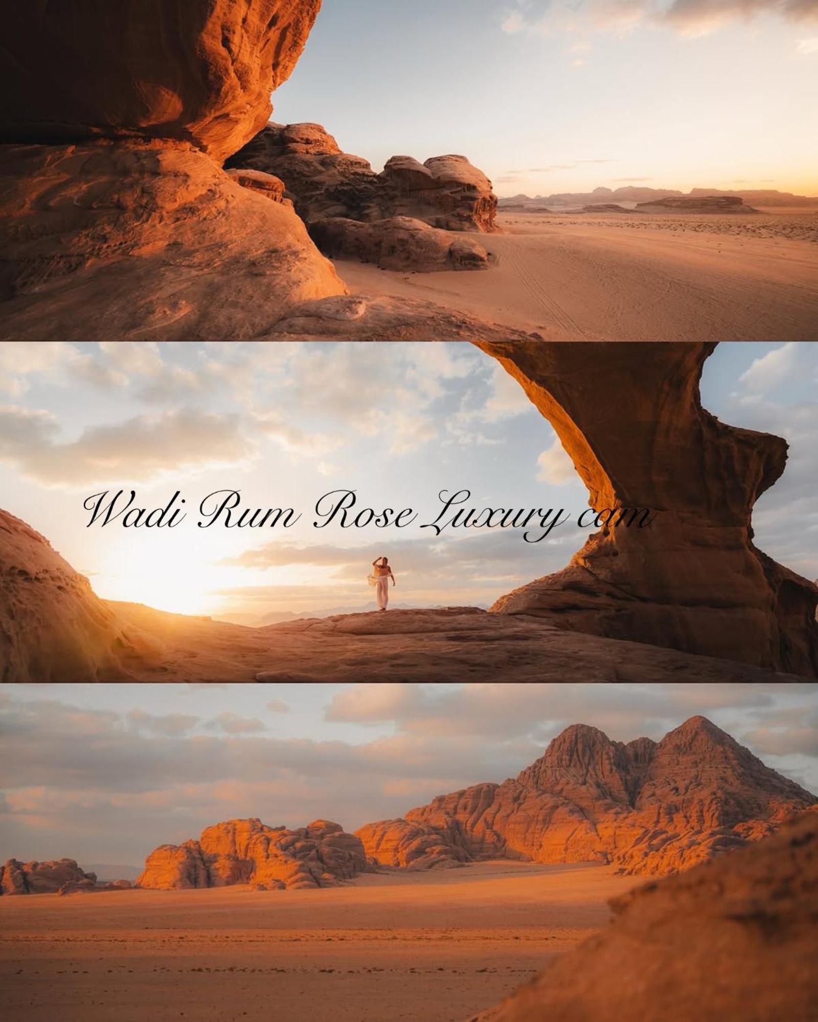 Wadi Rum Rose Luxury Camp Luaran gambar