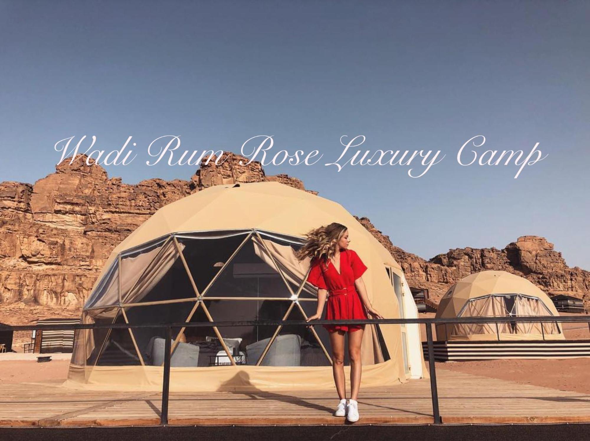 Wadi Rum Rose Luxury Camp Luaran gambar