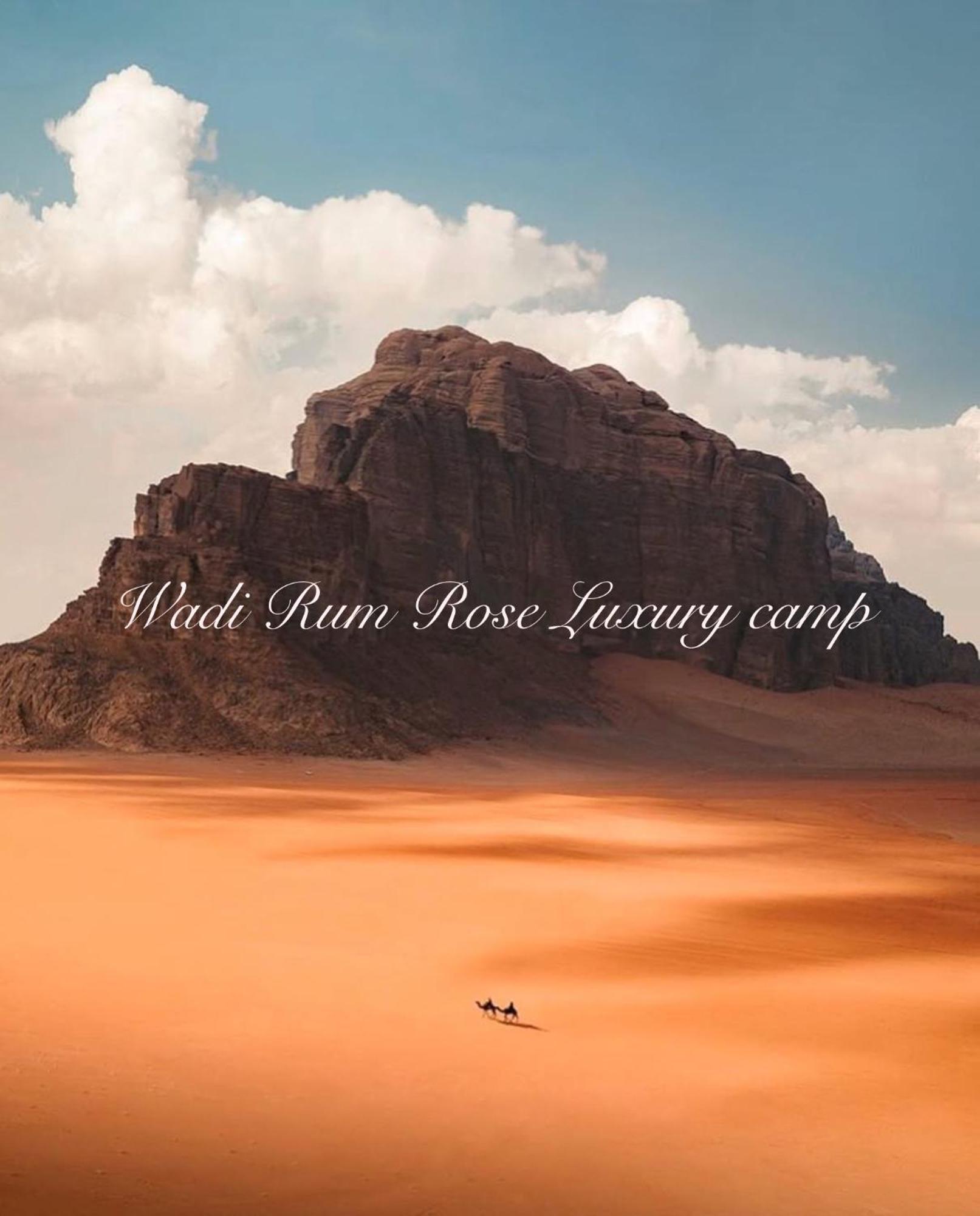 Wadi Rum Rose Luxury Camp Luaran gambar