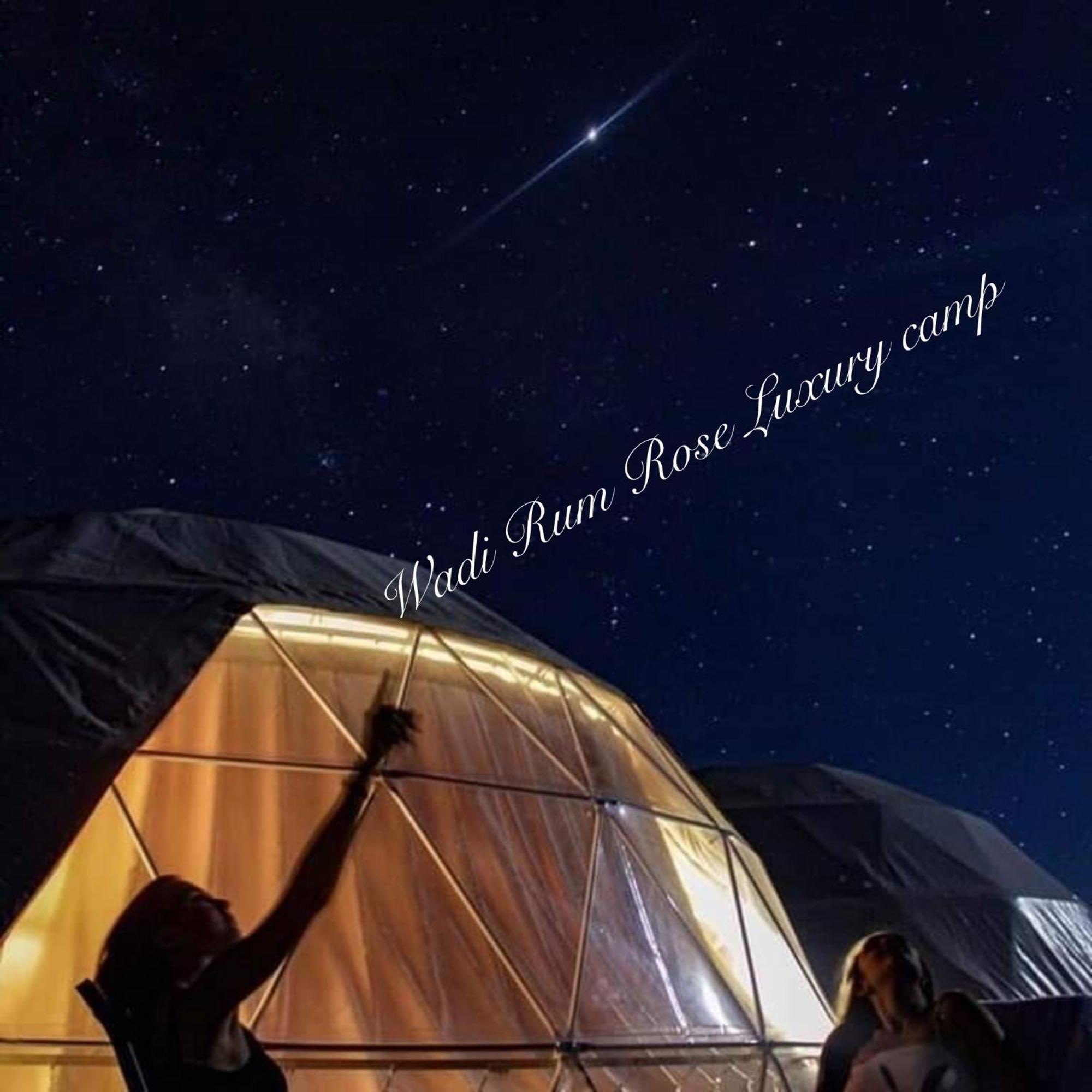 Wadi Rum Rose Luxury Camp Luaran gambar