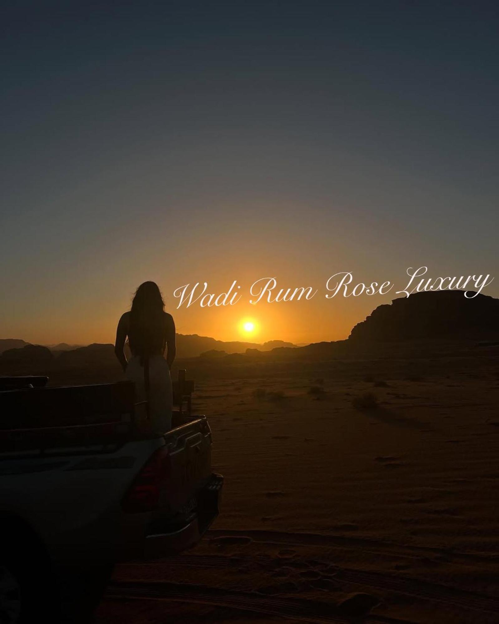 Wadi Rum Rose Luxury Camp Luaran gambar